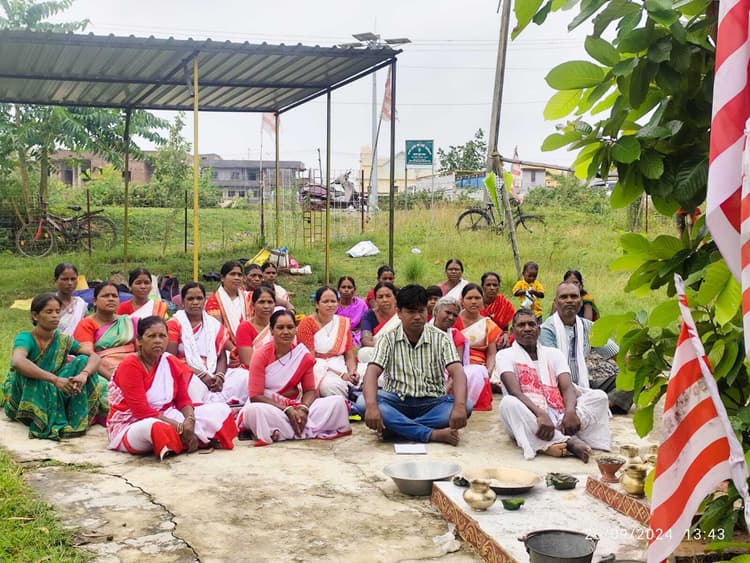 सरना पूजा स्थल जाहेर थान की घेराबंदी के लिए पहल करें सरकार : अध्यक्ष