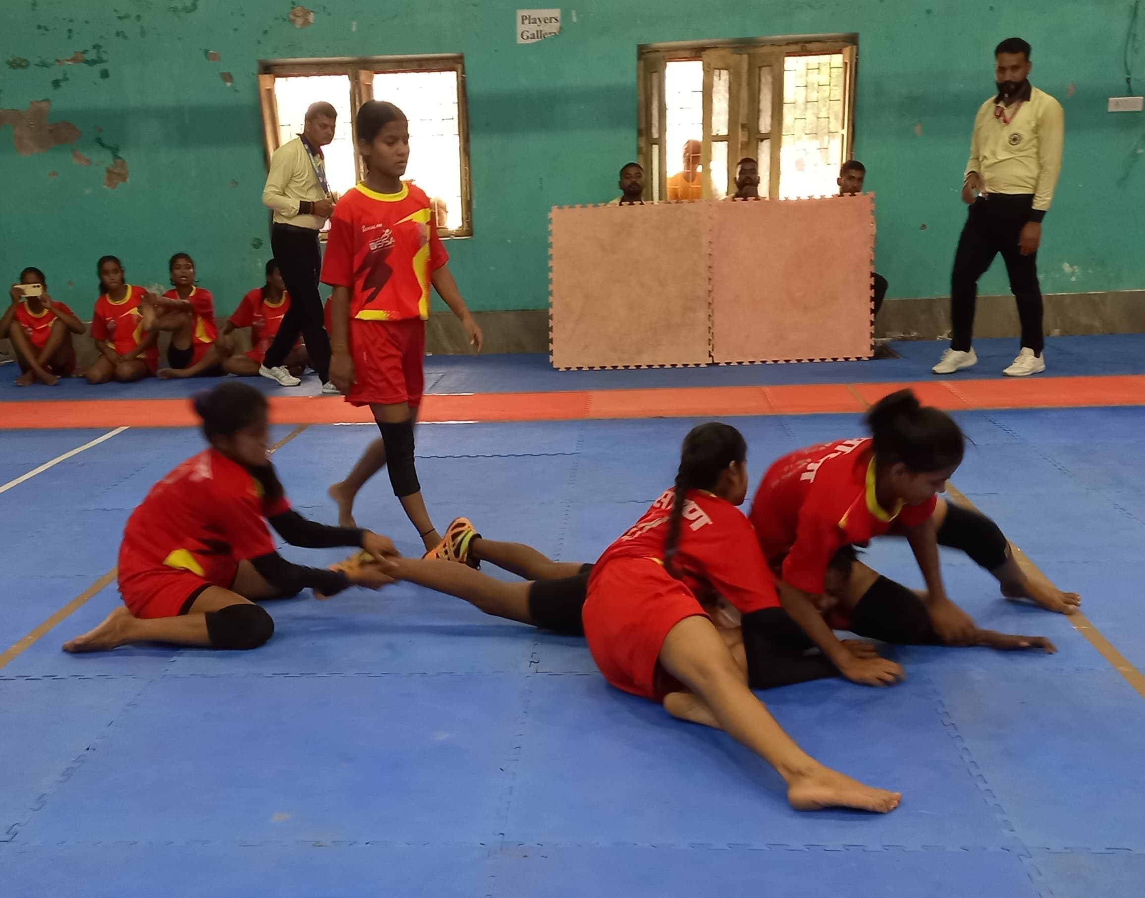 Many teams reached the next round in Kabaddi: कबड्डी में पटना, भागलपुर, एकलव्य व मुजफ्फरपुर की टीम अगले चक्र में पहुंची