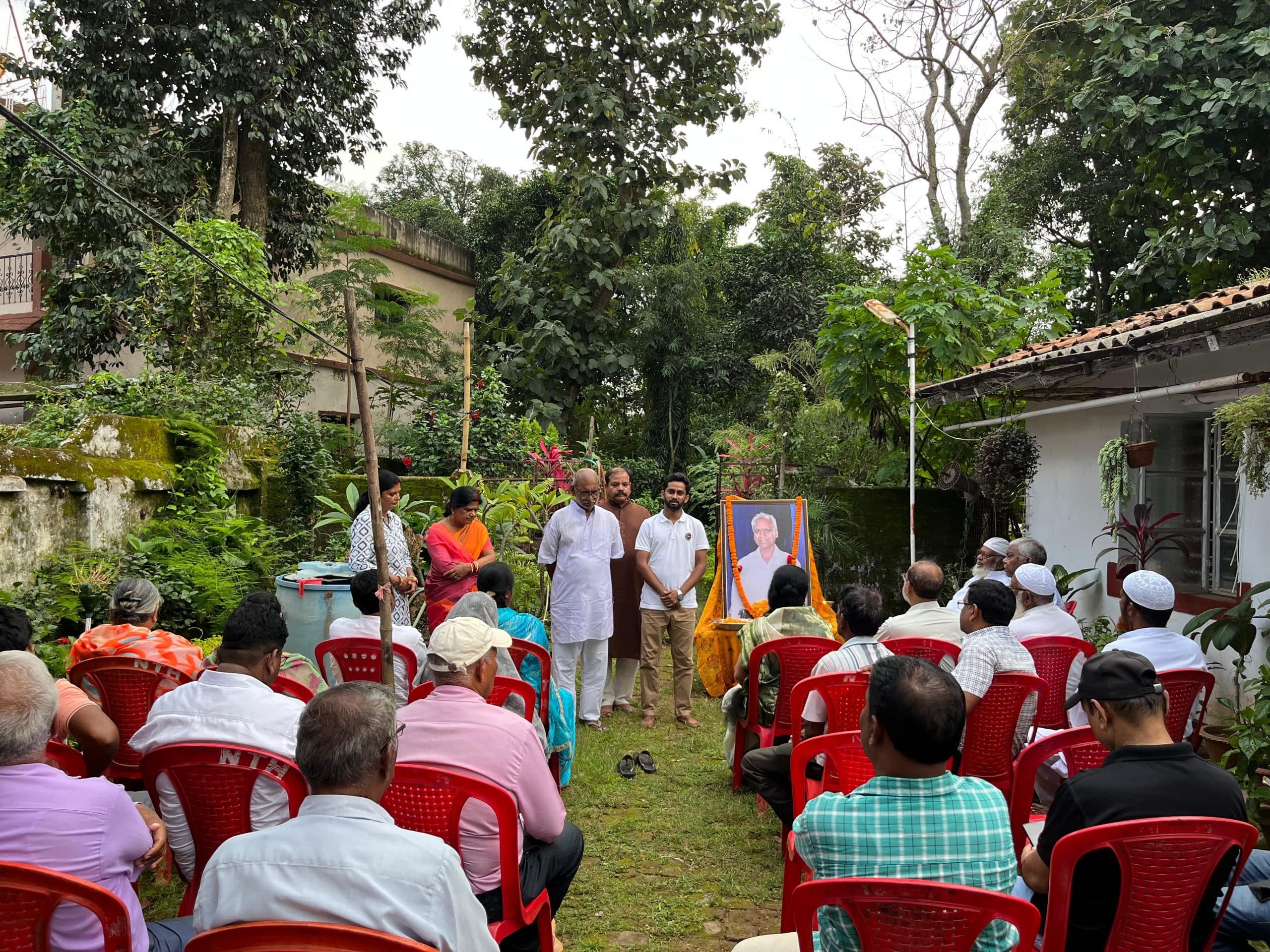 पत्रकार सुबोध कुमार सिन्हा को दी गयी श्रद्धांजलि