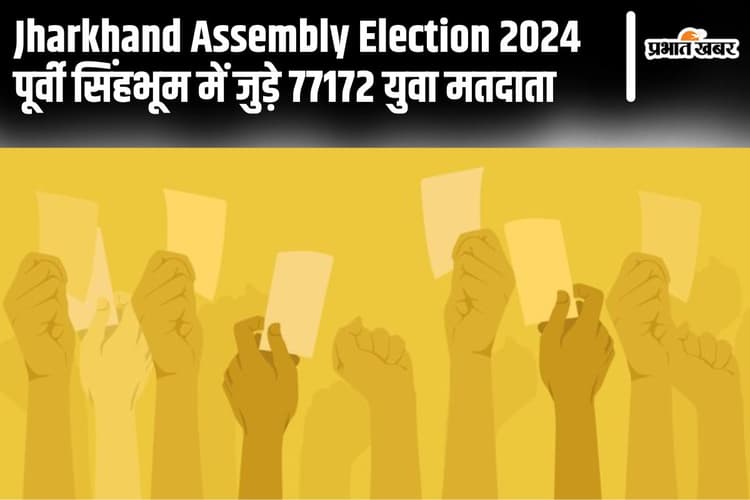 Jharkhand Assembly Election: पूर्वी सिंहभूम में 18-19 वर्ष की आयु के 77172 नये मतदाता बने, पहली बार करेंगे वोट