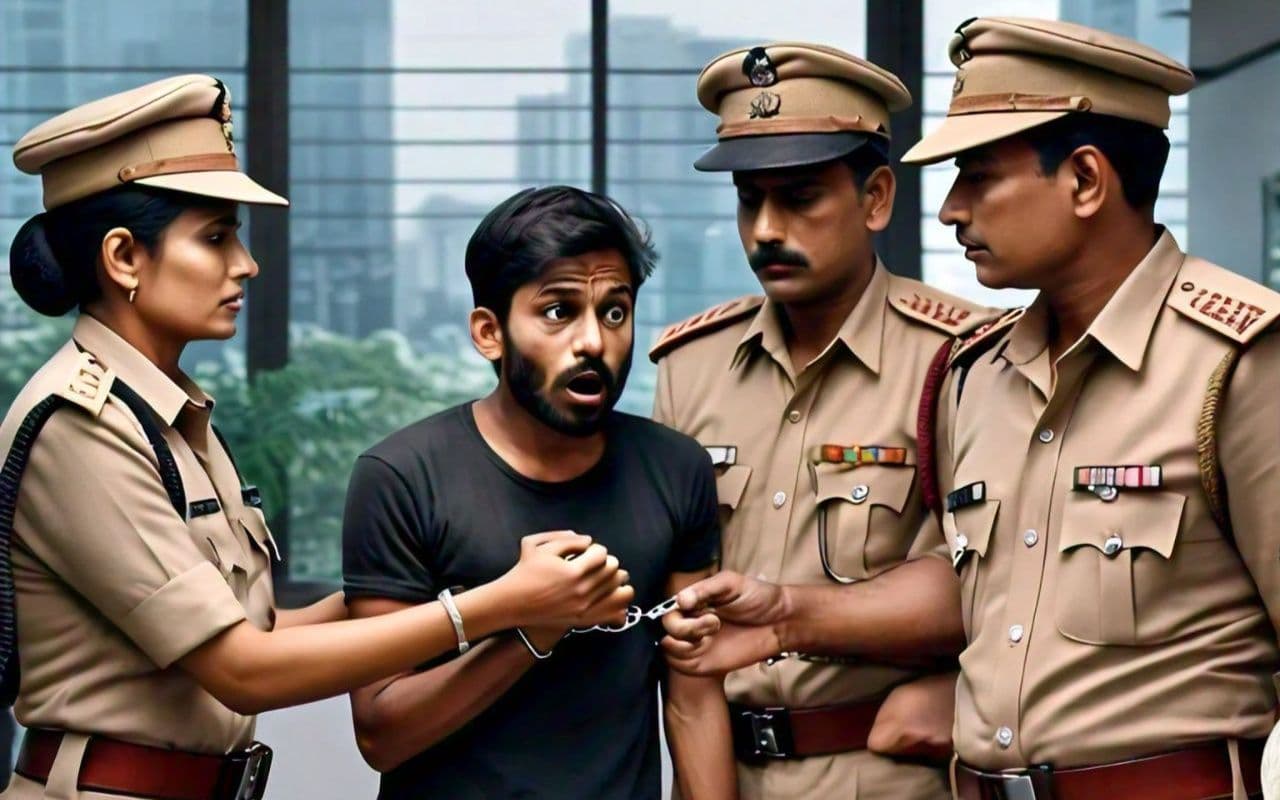 ऑनलाइन ठगी कर रहा था ठग, तभी कर दी एक गलती और हो गया गिरफ्तार