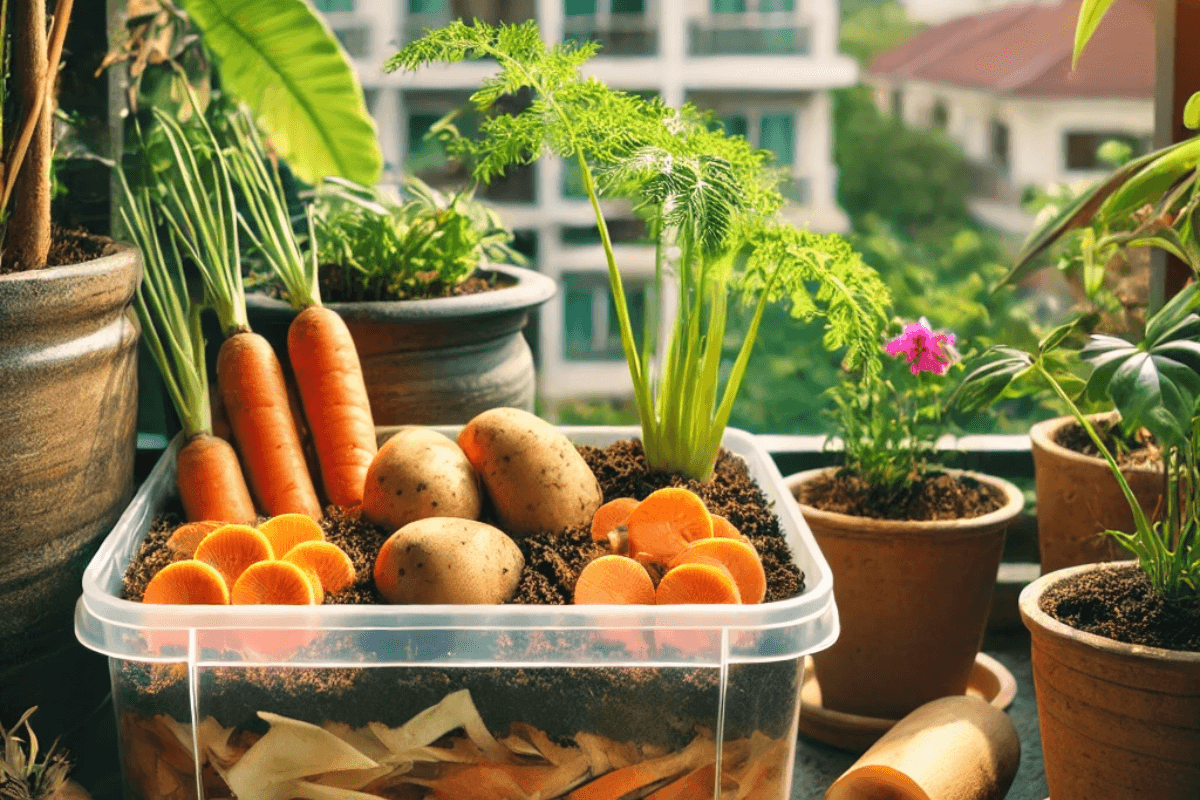 Gardening Tips From Vegetable Waste: सब्जियों के बचे छिलकों से बनाएं जैविक खाद, गमलों में बनी रहेगी रौनक Gardening Tips From Vegetable Waste: सब्जियों के बचे छिलकों से बनाएं जैविक खाद, गमलों में बनी रहेगी रौनक