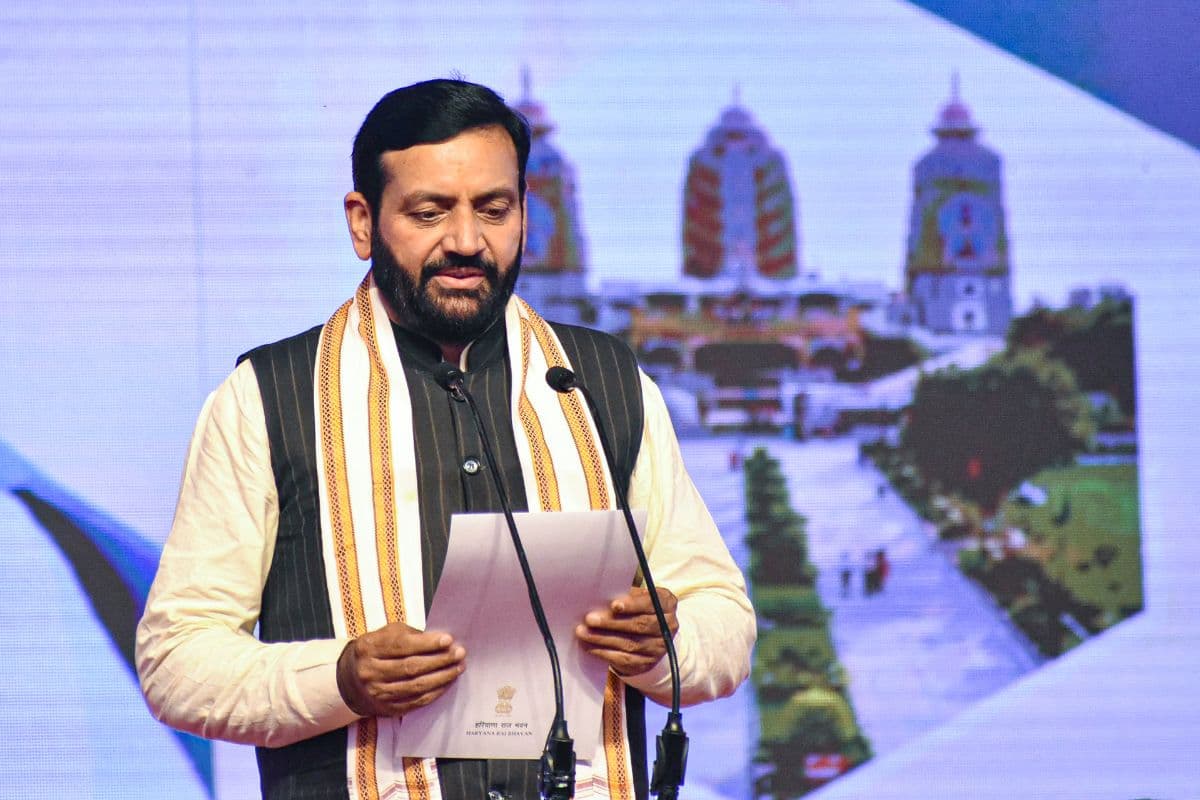 Haryana New CM: मुख्यमंत्री बनते ही भावुक हुए नायब सैनी, हरियाणा का प्रधान सेवक बनने पर जताया आभार