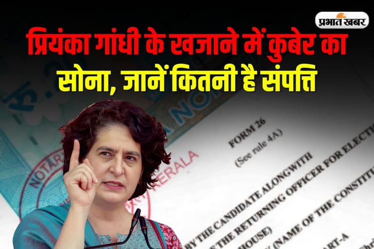 Priyanka Gandhi Net Worth: प्रियंका गांधी के खजाने में कुबेर का सोना, जानें कितनी है संपत्ति