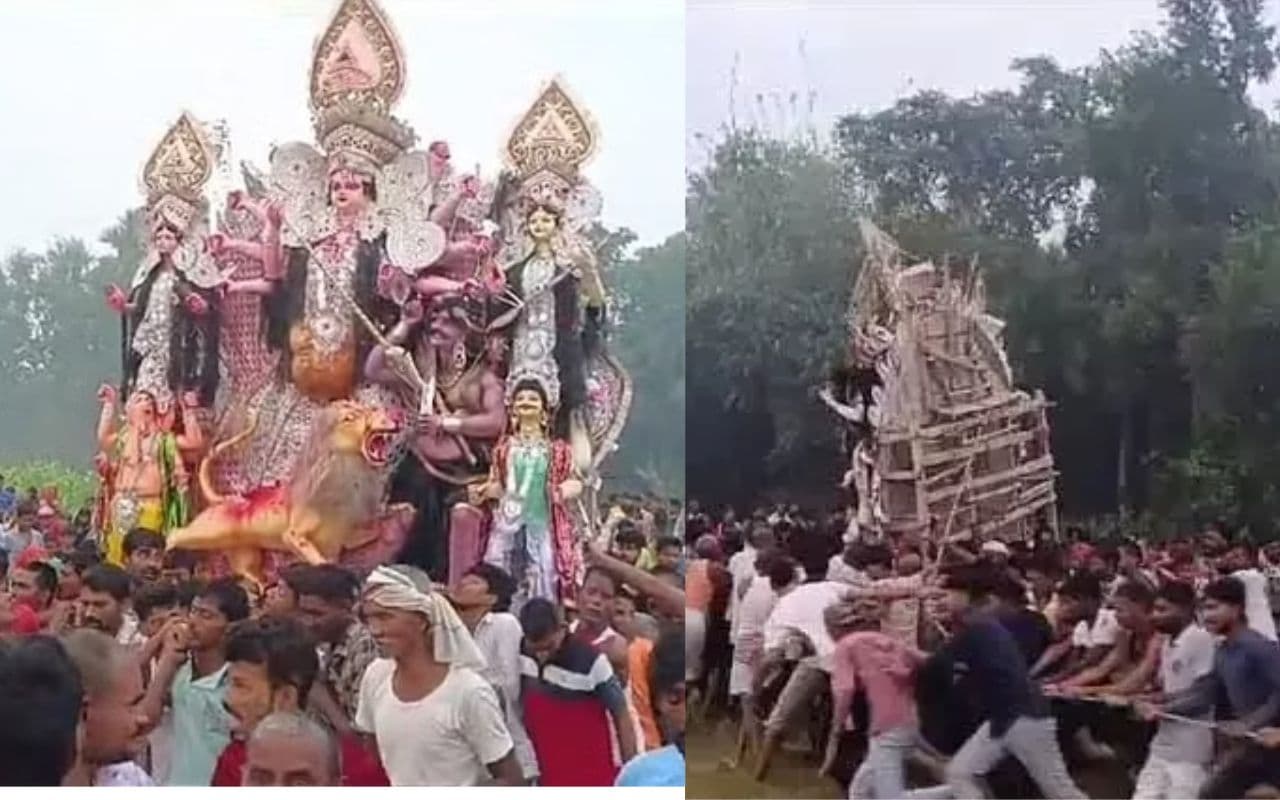 Durga Puja: 500 वर्षों से चली आ रही है अनोखी प्रथा, इस जिले में अलग अंदाज में होता है विसर्जन कार्यक्रम