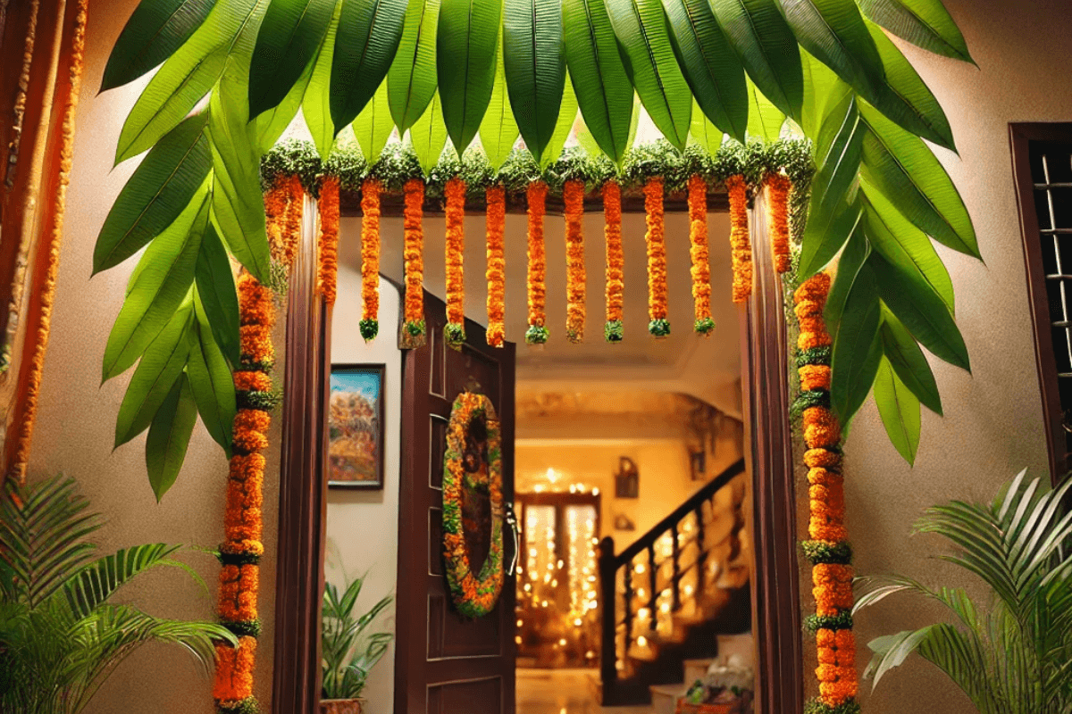 Vastu Tips for Home Enterance: दिवाली पर आम के पत्तों की तोरण को माना जाता है शुभ Vastu Tips for Home Enterance: दिवाली पर आम के पत्तों की तोरण को माना जाता है शुभ