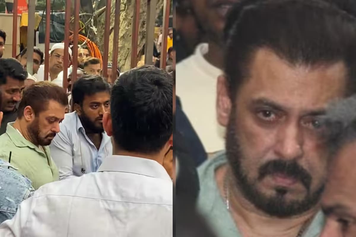 आंखों में आंसू लिए बाबा सिद्दीकी को सलमान खान ने यूं दी विदाई, अपने करीबी दोस्त को खोने का दिखा दर्द