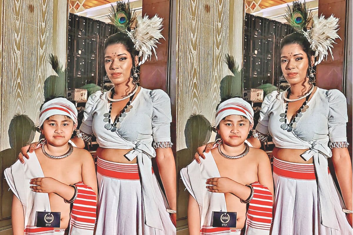 दुबई फैशन वीक में झारखंडी पहनावा, कांति गाड़ी ने लांच किया ट्राइबल फैशन ब्रांड