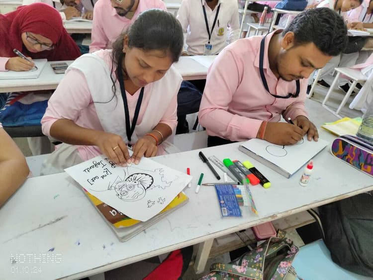 क्विज में राधाकृष्णन हाउस और स्केच में संजय बने विजेता