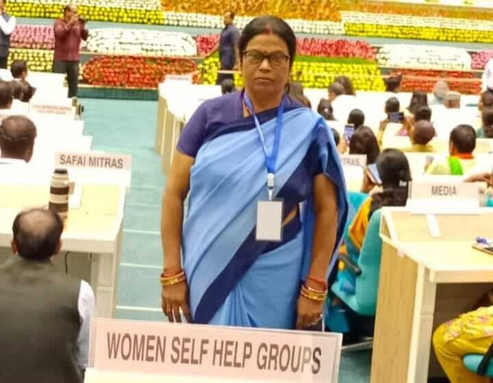 BOKARO NEWS : जलसहिया सुनीता को मिला स्वच्छता सेवा सम्मान