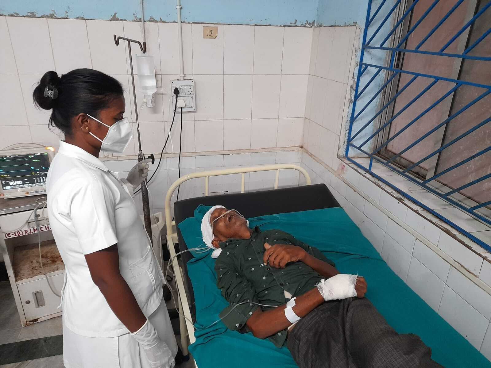 अलग-अलग हादसों में घायल दो वृद्ध की पीजेएमसीएच में मौत