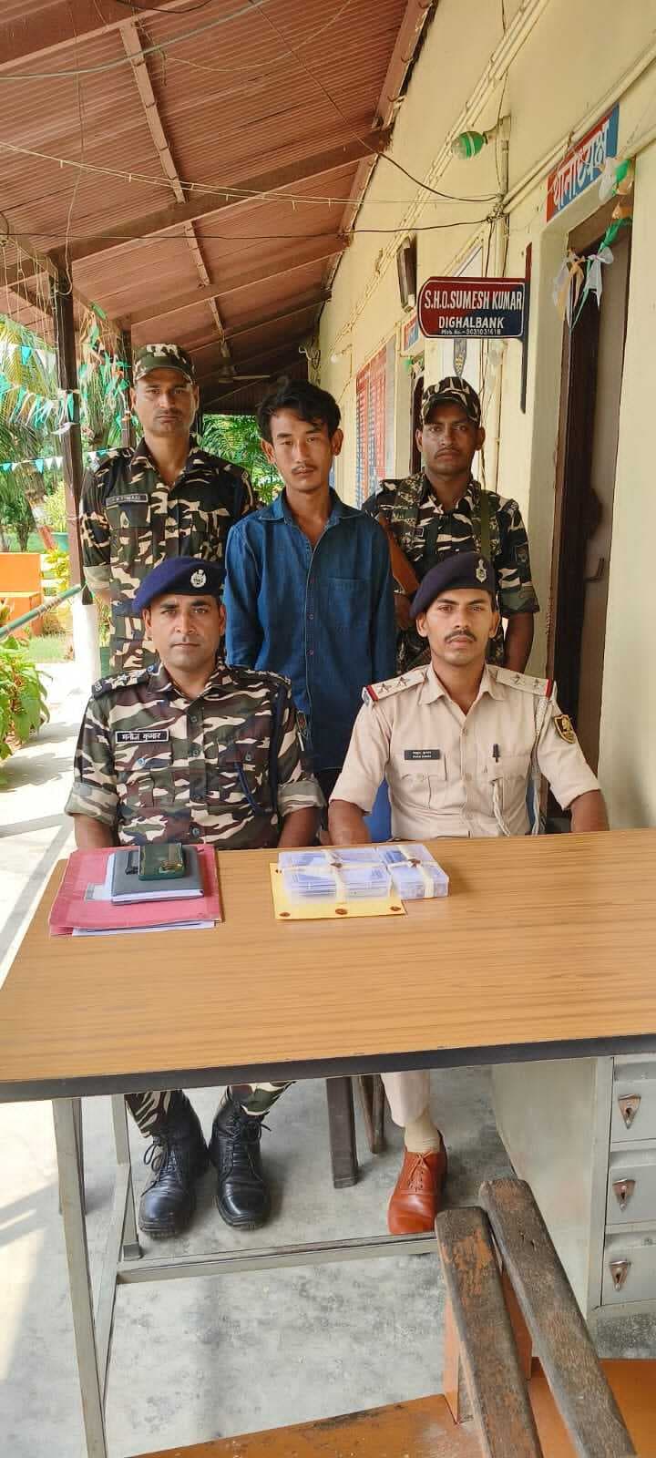 50 ग्राम ब्राउन शुगर के साथ एक नेपाली तस्कर गिरफ्तार