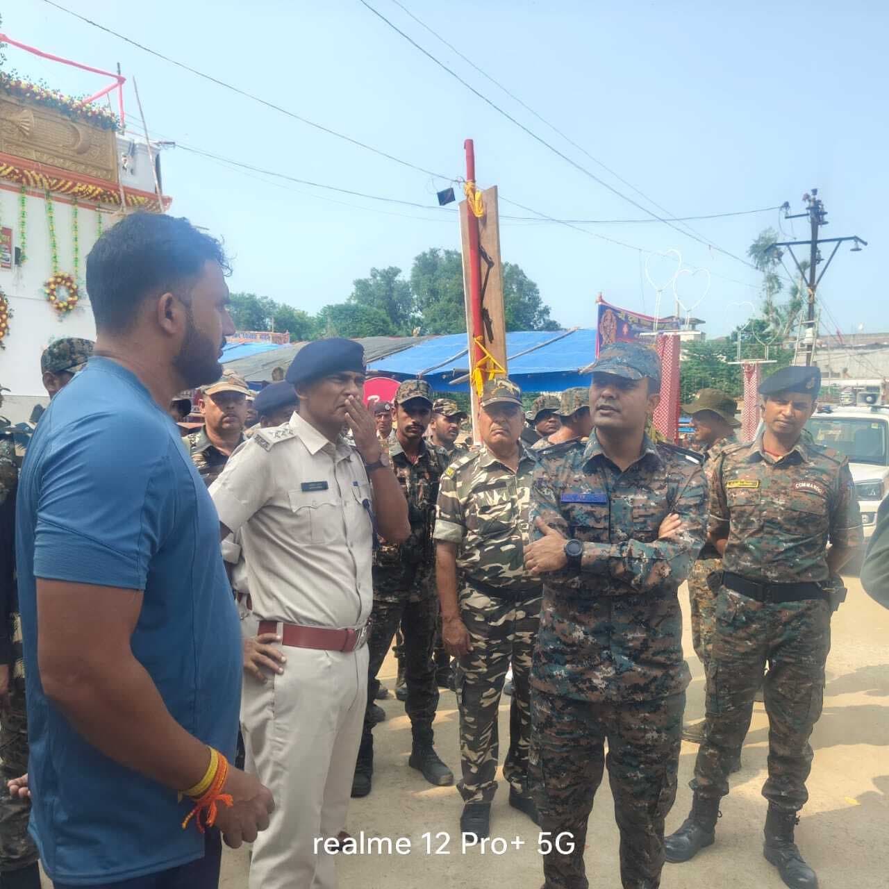 Jamui News : पुलिस अधीक्षक ने सुरक्षा व्यवस्था कर लिया जायजा, दिये निर्देश