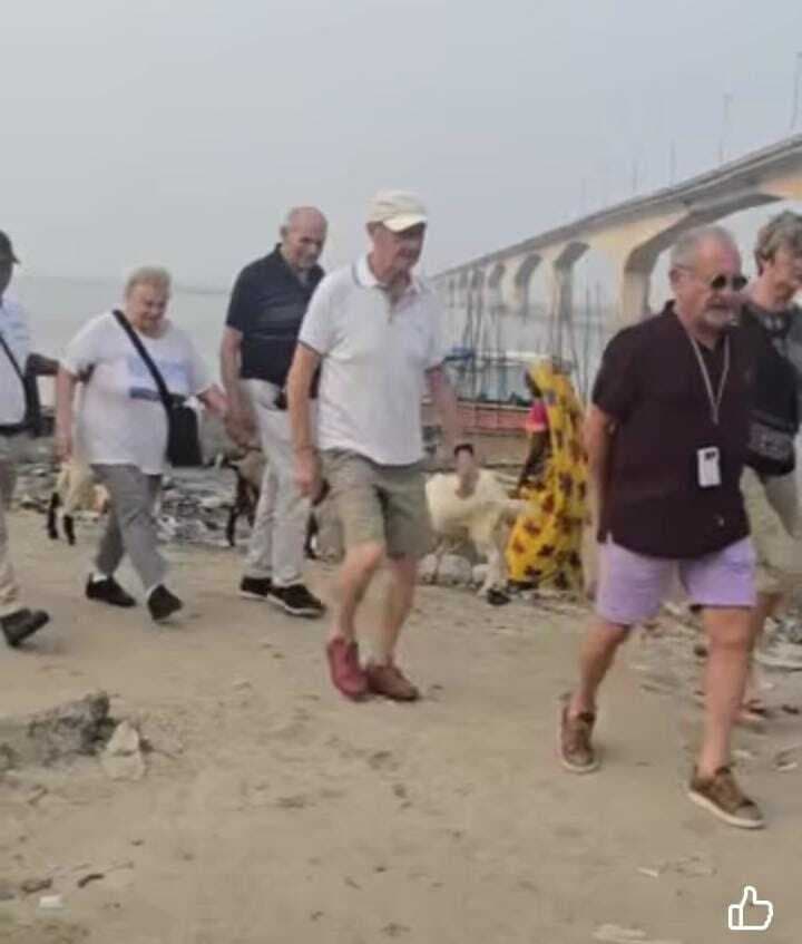 बेल्जियम के 19 पर्यटक पहुंचे भागलपुर