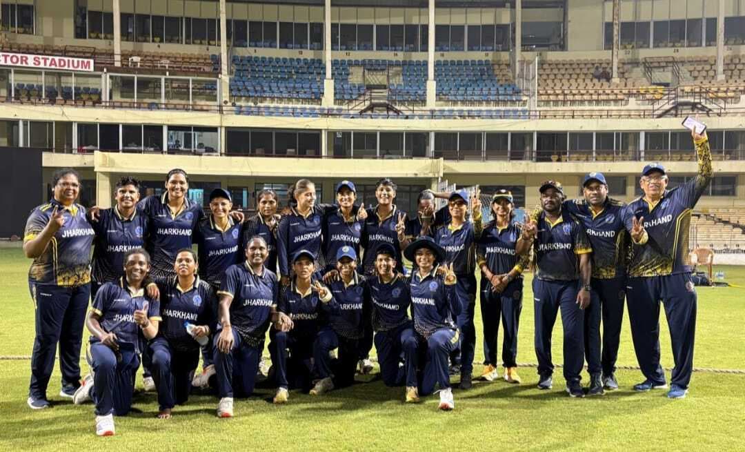 झारखंड सीनियर महिला क्रिकेट टीम 39 रन से जीता