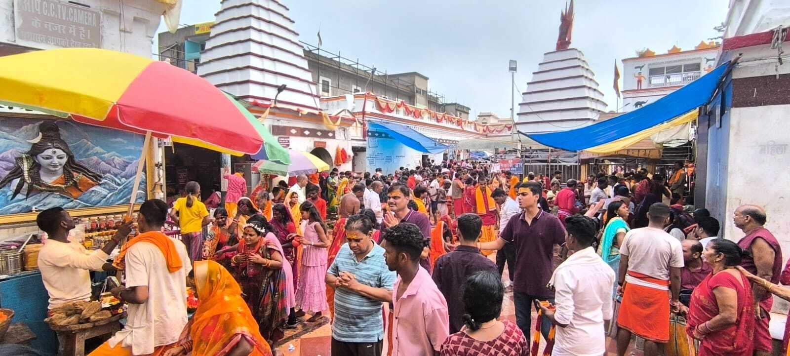 70 हजार भक्तों ने बाबा फौजदारीनाथ काे किया जलाभिषेक