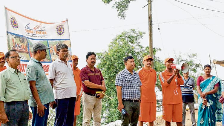 चक्रवात को लेकर हावड़ा में सतर्कता जारी