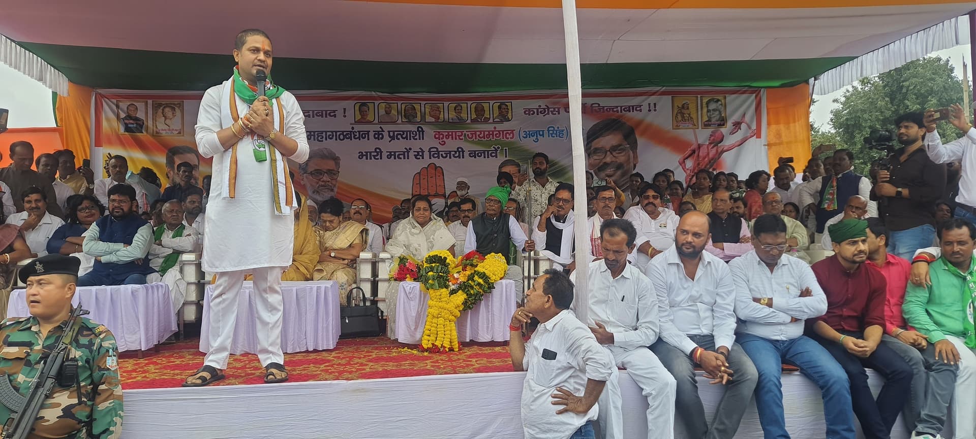 BOKARO NEWS: बेरमो की जनता से अपने किये कार्यों का मजदूरी मांगने आया हूं : कुमार जयमंगल सिंह