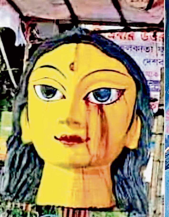 श्यामबाजार से ‘अभया’ की मूर्ति हुई गायब, शिकायत दर्ज