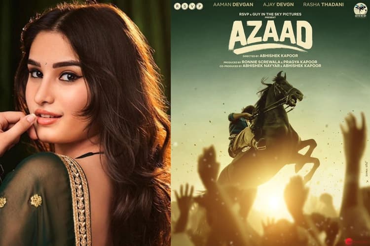 Azaad First Look Out: रवीना टंडन की बेटी राशा इस स्टारकिड संग करेगी बॉलीवुड डेब्यू, पहला पोस्टर आउट