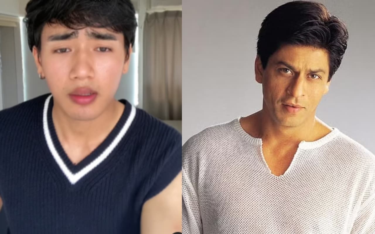 विदेशी लड़के ने शाहरुख खान की निकाली नकल, एक्सप्रेशन देख यूजर्स बोले- कोई किंग खान को वीडियो भेज दो
