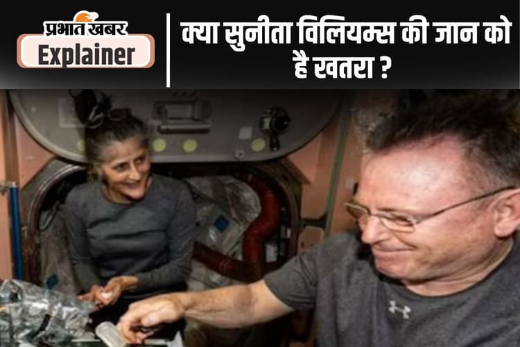 पिचके गाल, शरीर पर सिर्फ चमड़ी वायरल हुई सुनीता विलियम्स की ये तस्वीर, दोगुना खा रहीं खाना NASA चिंतित