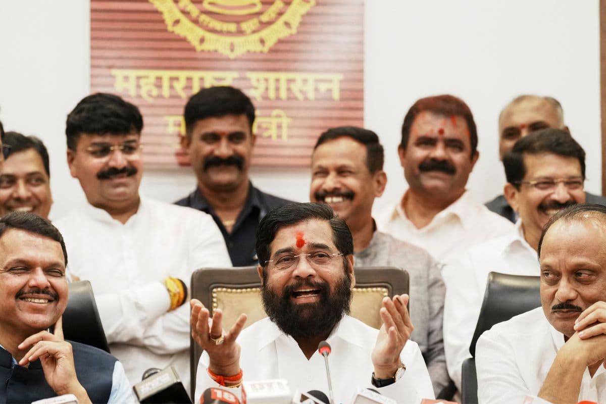 Maharashtra Election Result: ‘लाडकी बहीण योजना गेम चेंजर’, प्रचंड जीत के बाद शिंदे, पवार और फडणवीस की प्रेस कॉन्फ्रेंस