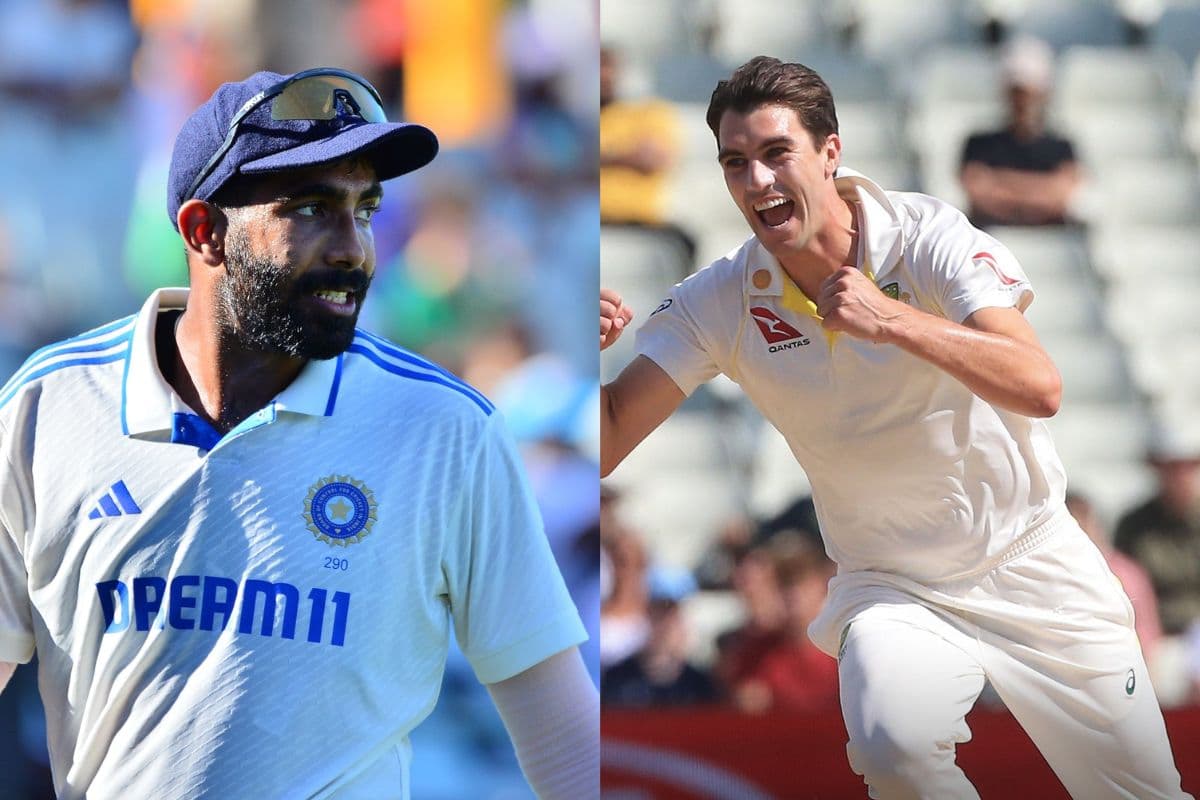 Jasprit Bumrah and Pat Cummins Jasprit Bumrah and Pat Cummins