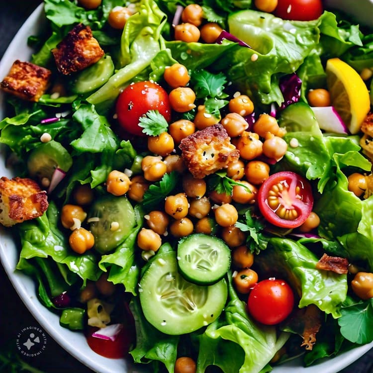 Weight Loss Recipe: रात के डीनर में खाएं ग्रीन सैलेड विथ चिकपी, जानिए आसान विधि