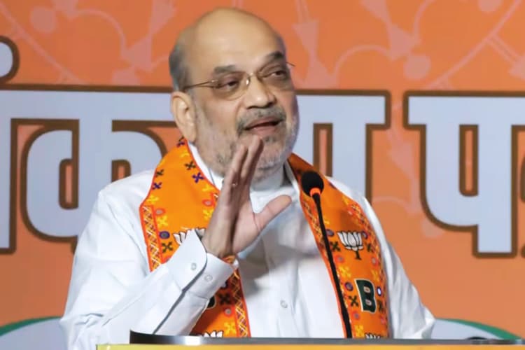 रांची में अमित शाह का ऐलान- सहारा के निवेशकों की पाई-पाई वापस करवाएगी भाजपा की सरकार