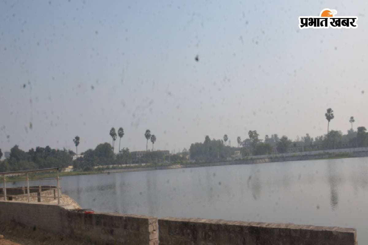 Bhagalpur News : 6 महीने बाद फिर शुरू हुआ भैरवा तालाब का सौंदर्यीकरण, जानें कब होगा पूरा