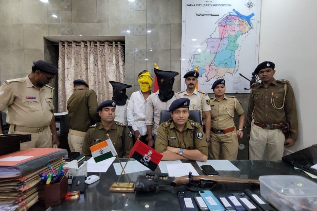 Bihar News: पटना में हाई प्रोफाइल चोरी का खुलासा, मास्टरमाइंड समेत तीन गिरफ्तार