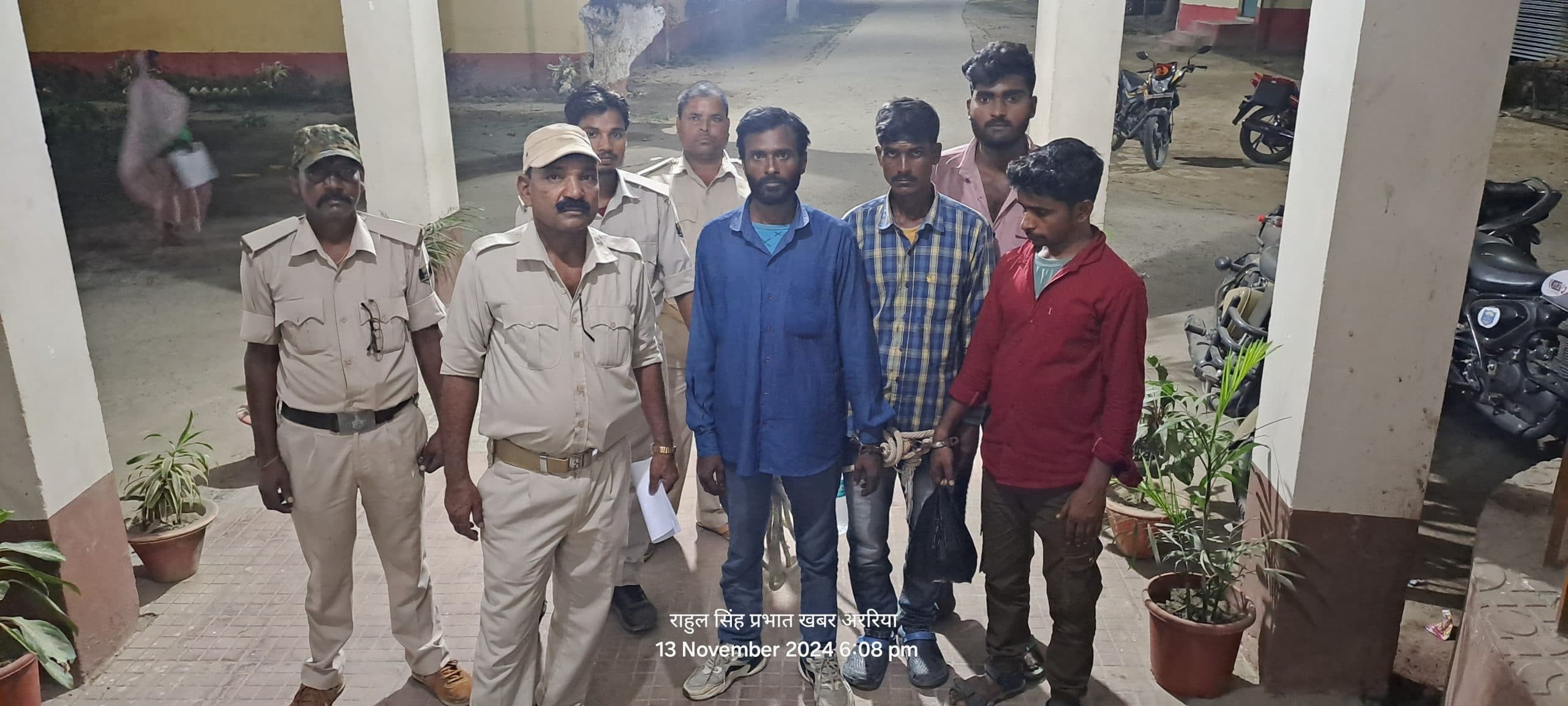 21.4 किलो गाजा के साथ चार तस्कर गिरफ्तार