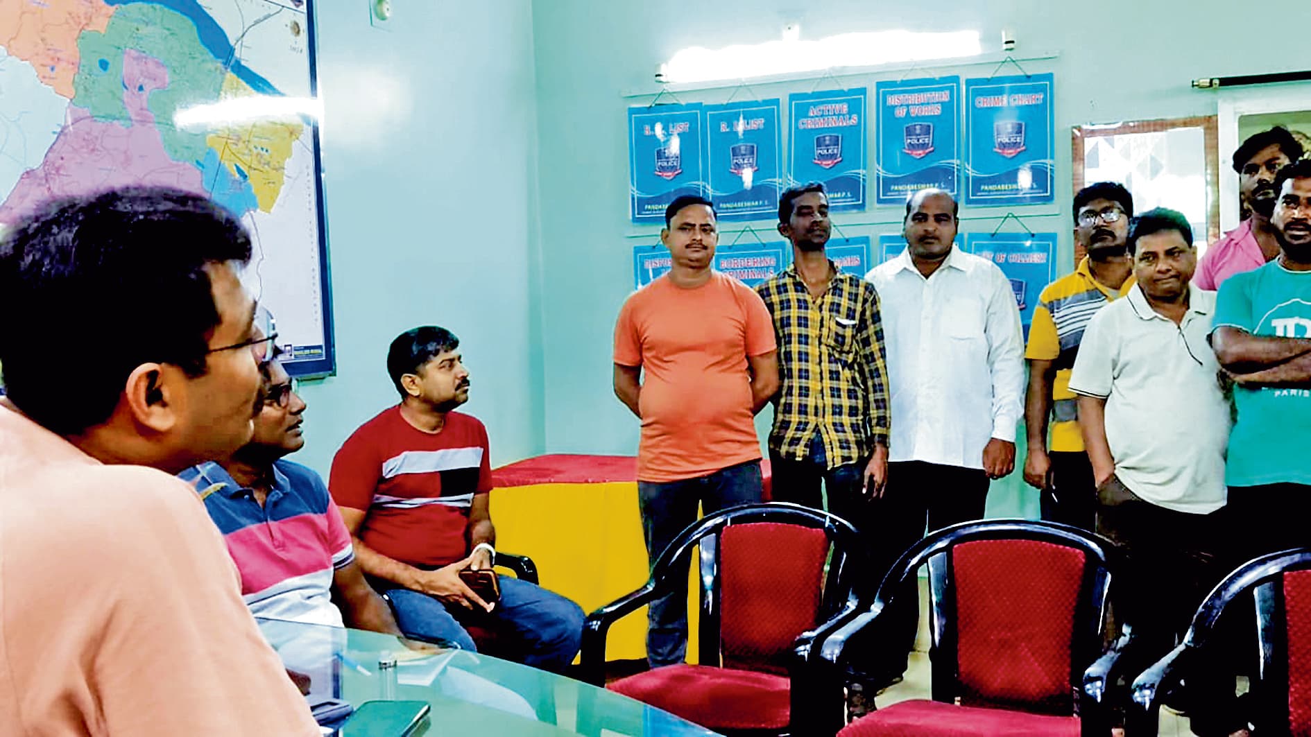 पांडवेश्वर : गाड़ियों से जुड़े अपराध रोकने को पुलिस की पहल