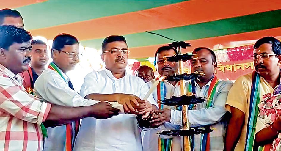 राज्य सरकार सिर्फ वोट लूटना जानती है : शुभेंदु