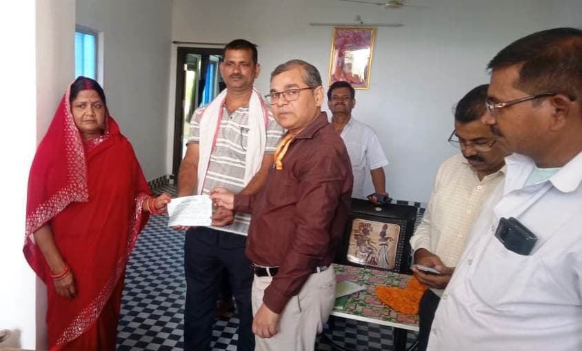 धान अधिप्राप्ति की प्रक्रिया प्रारंभ, पहले दिन 40 क्विंटल धान की हुई खरीद