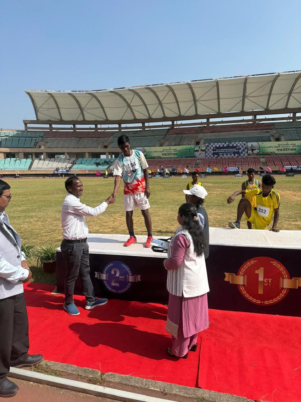 संत जोसफ प्लस टू विद्यालय के बच्चों का अव्वल प्रदर्शन