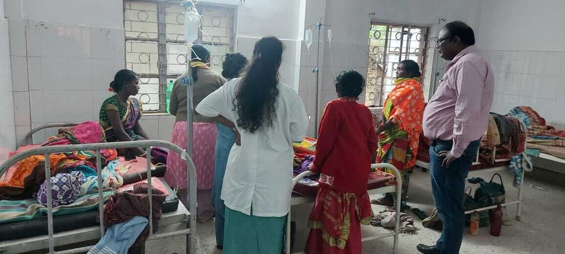 सरसडंगाल में डायरिया से आठ लोग आक्रांत, एक रेफर