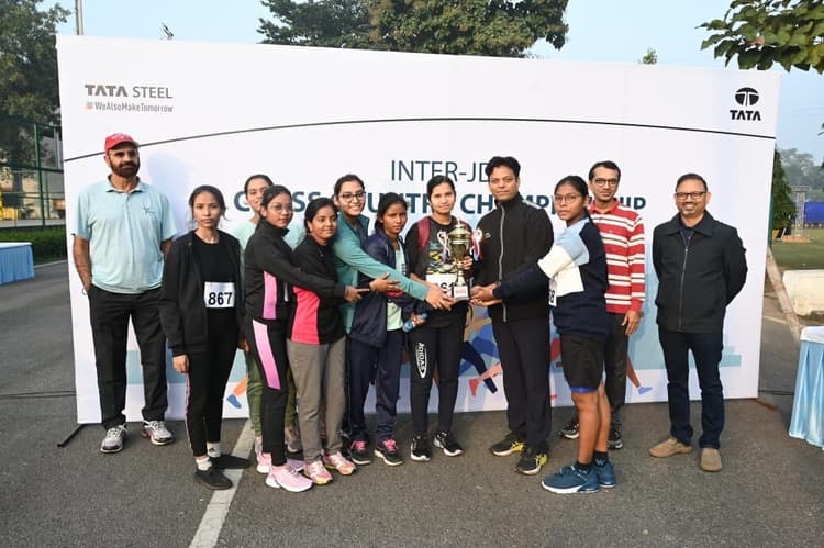 इंटर जेडीसी क्रॉस कंट्री दौड़ में 360 प्रतिभागी हुए शामिल