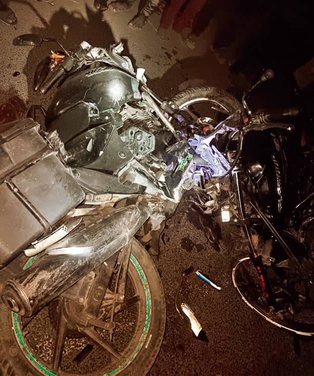 Gaya News : दो बाइकों की आमने-सामने की टक्कर में दो की मौत, दो घायल