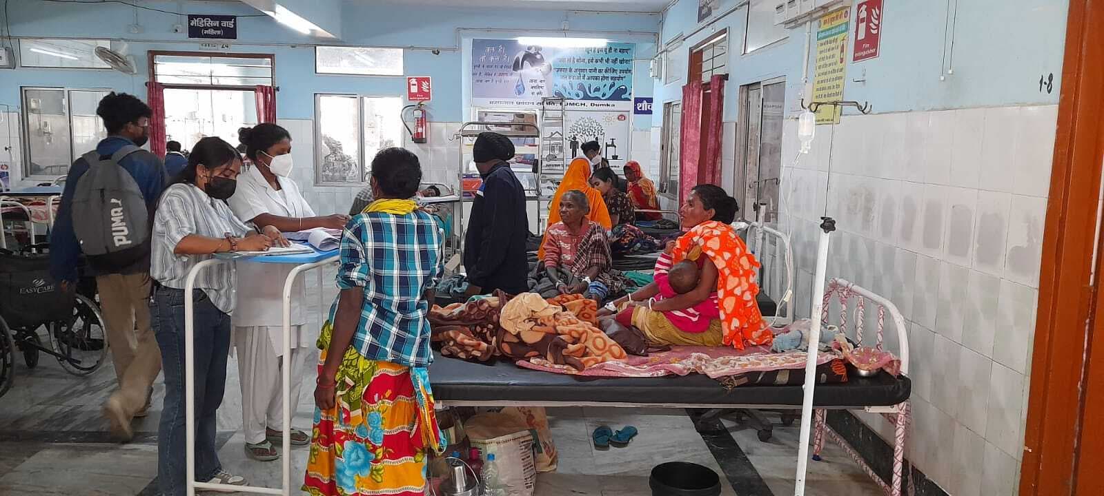 नवंबर में अबतक डायरिया के 62 मरीज भर्ती, एक की हो चुकी है मौत