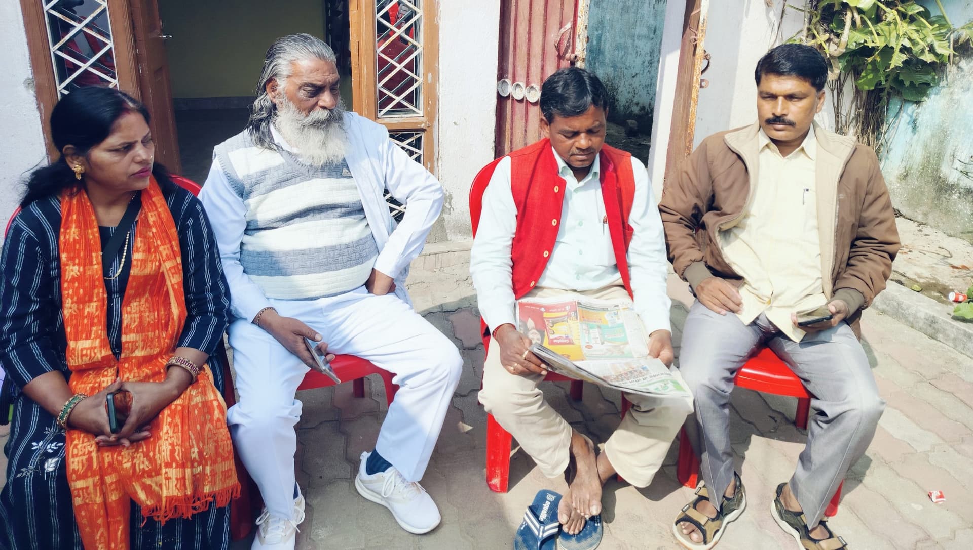 ओके ::::::::: जीत के प्रति आश्वस्त हैं भाजपा प्रत्याशी