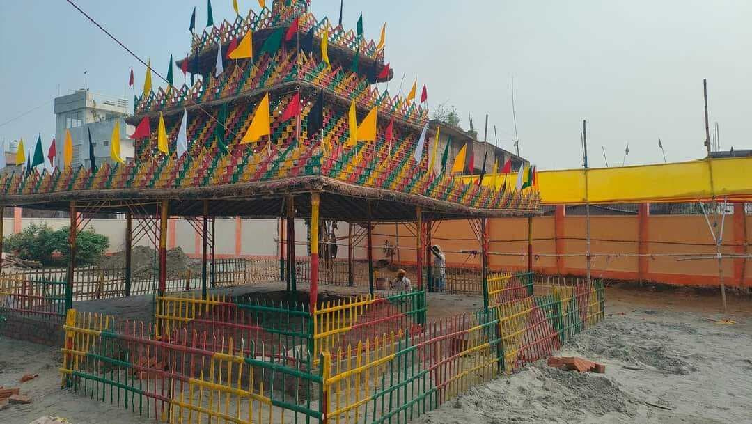 रामजानकी ठाकुरबाड़ी सन्हौली में 25 से एक दिसंबर तक होगा महाविष्णु यज्ञ