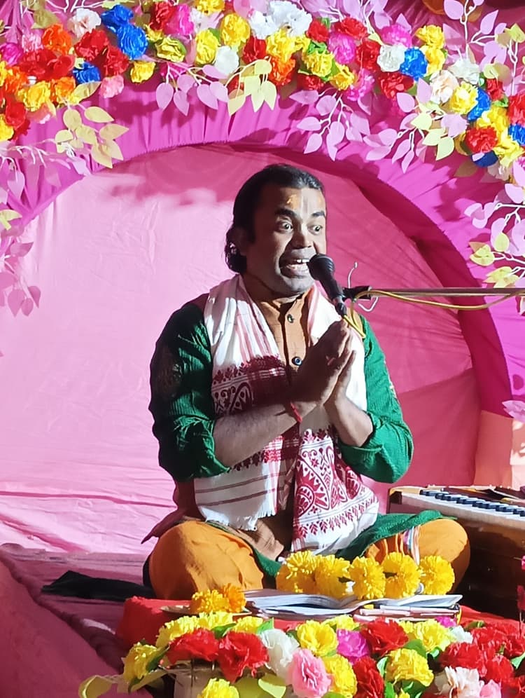 श्रीमद्भागवत कथा कलियुग के लिए है संजीवनी : कथावाचक