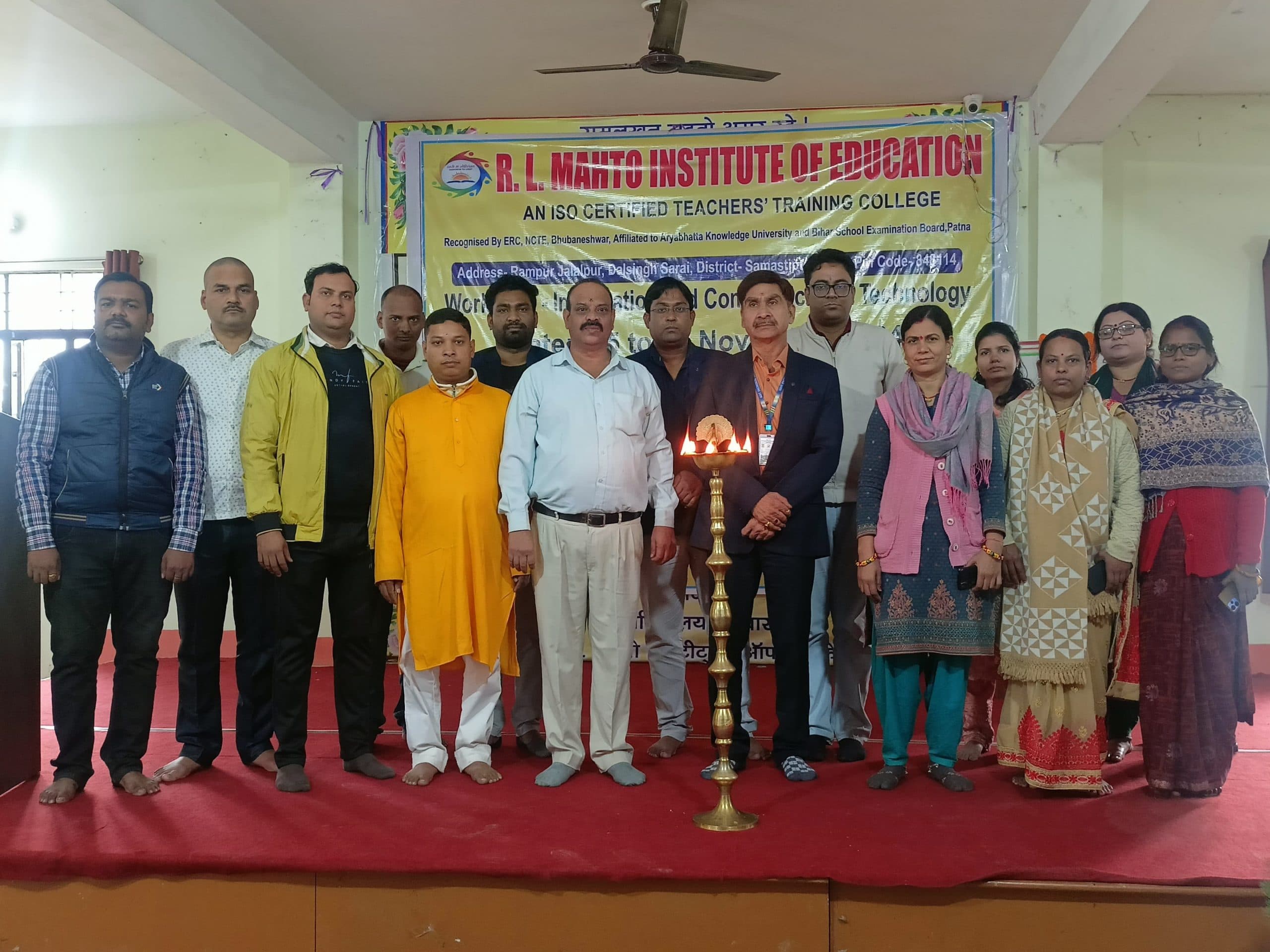 आरएल महतो बीएड कॉलेज में आईसीटी विषय पर छह दिवसीय कार्यशाला का शुभारंभ