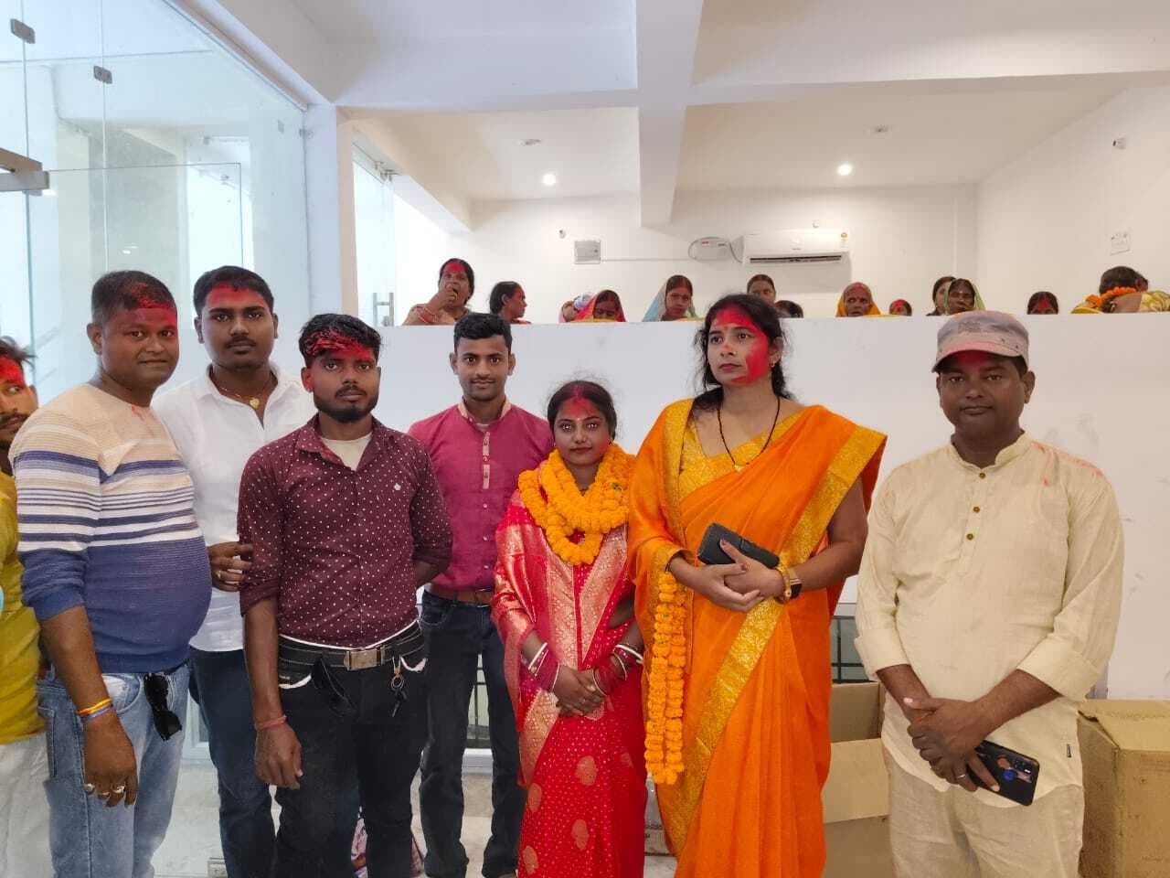 पैक्स अध्यक्ष बनने पर लोगों ने जताया जताया हर्ष