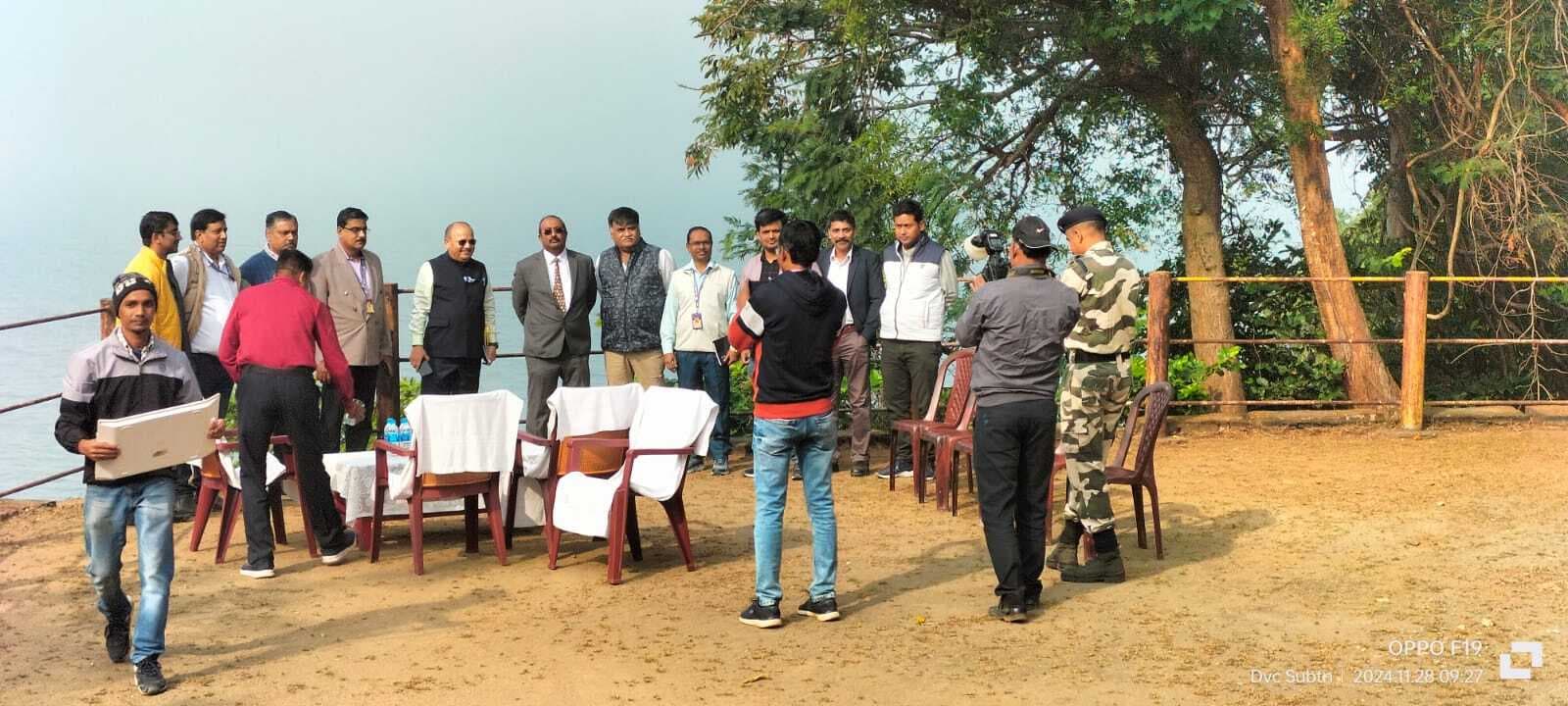 Dhanbad News:डीवीसी चेयरमैन ने यॉच क्लब का किया निरीक्षण