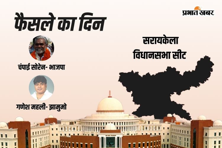 Seraikela Vidhan Sabha Result 2024: कोल्हान टाइगर चंपाई सोरेन ने सरायकेला का किला किया फतह, गणेश महली को दी शिकस्त