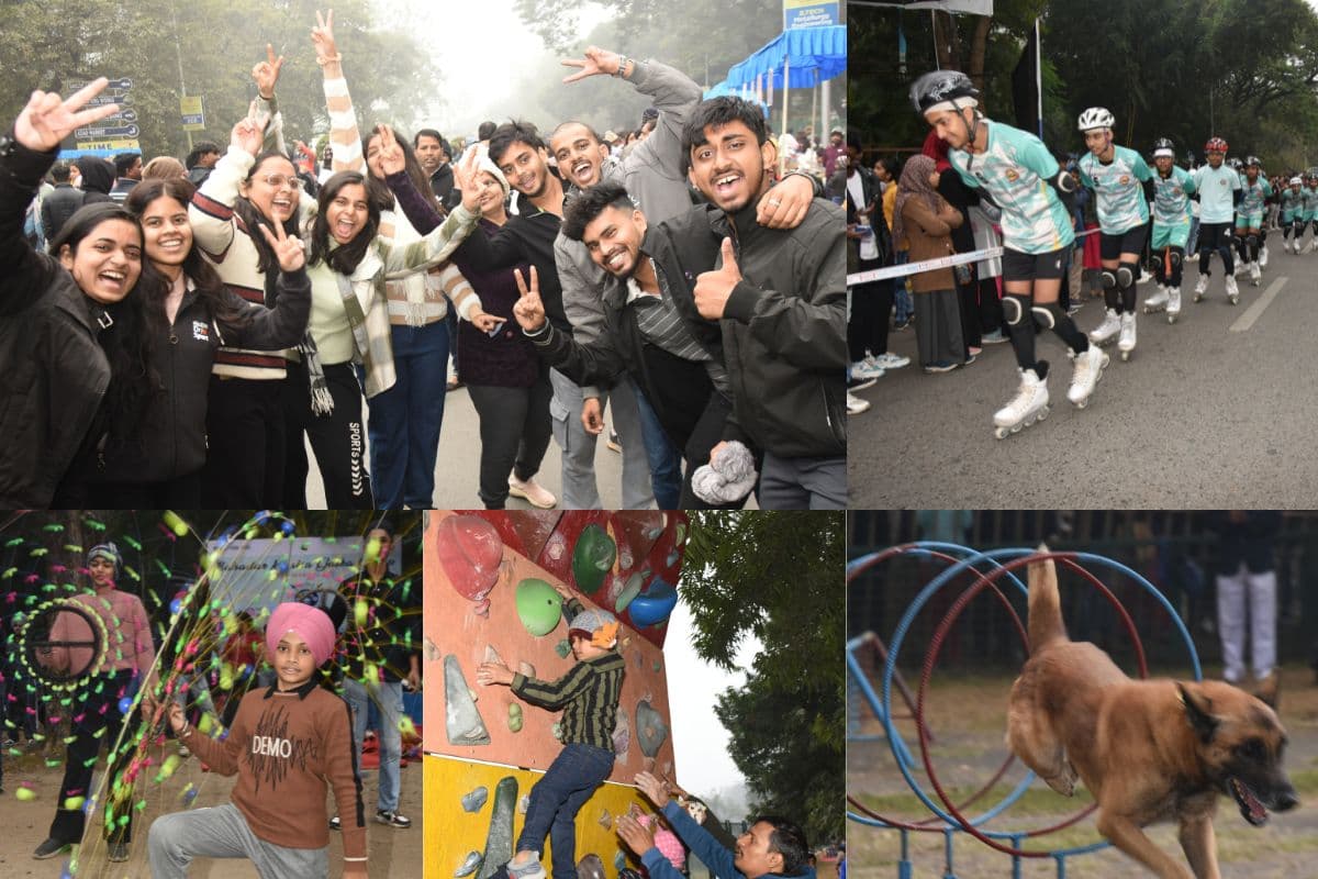 Jamshedpur News: जैम स्ट्रीट में जमशेदपुर के लोगों ने जमकर की मस्ती, कड़ाके की ठंड पर भारी दिखा उत्साह