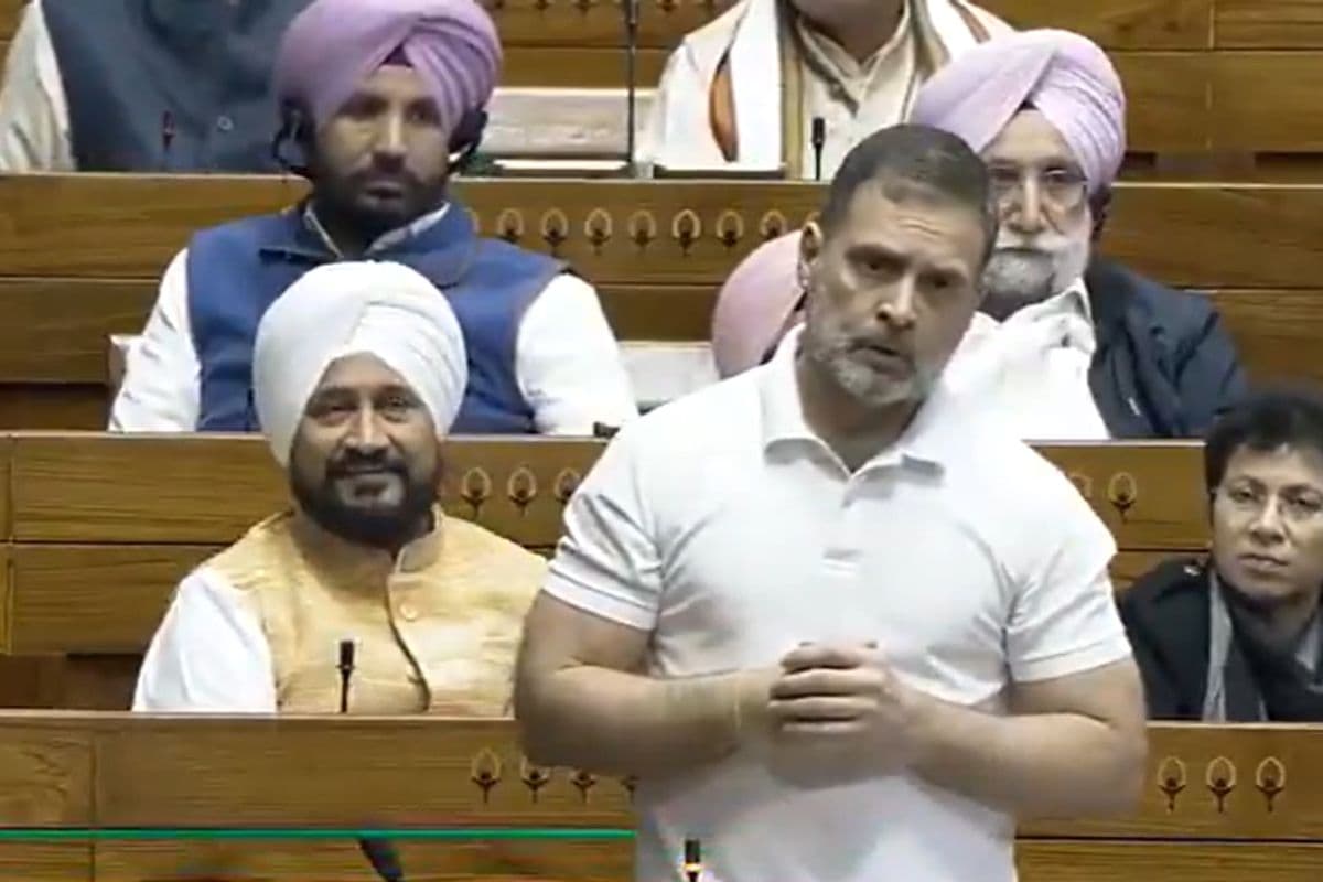 Rahul Gandhi Speech: संसद में गरजे राहुल गांधी, कहा- मोदी सरकार ने युवाओं-किसानों के अंगूठे काटे, अदाणी-अंबानी को मुनाफा